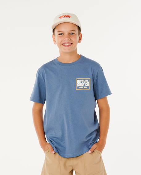 Garçon-T-shirt à manches courtes pacific rinse sunrise enfant
