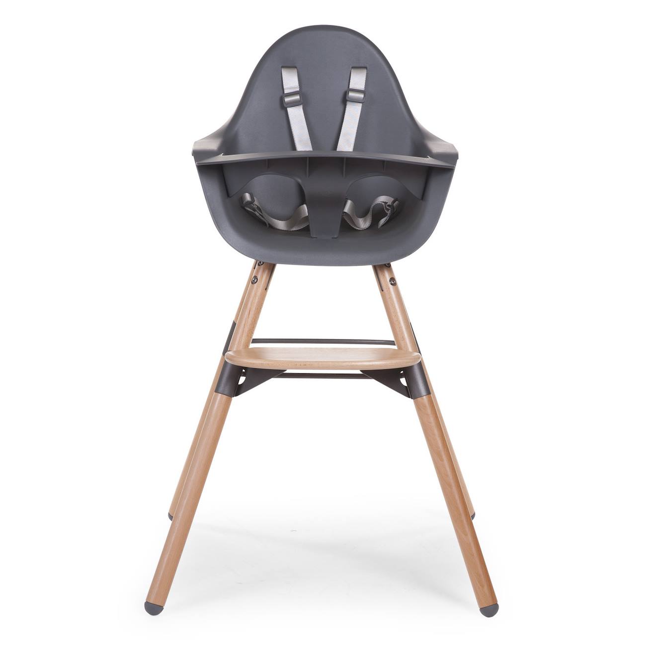 Chaise Haute Évolutive Réglable En Hauteur Anthracite (Childhome) - Image 2