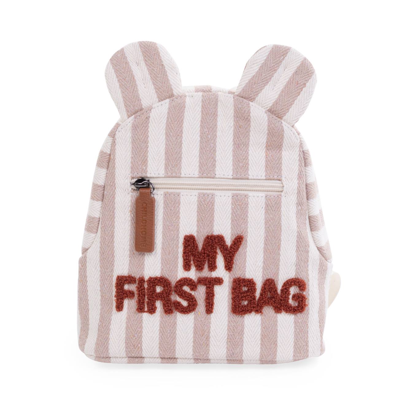 Sac À Dos Enfant My First Bag Rose Blanc