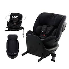 Puériculture-Siège auto kinderkraft xrider 2 i-size 40-150 cm rotation 360° isofix + organisateur voiture noir