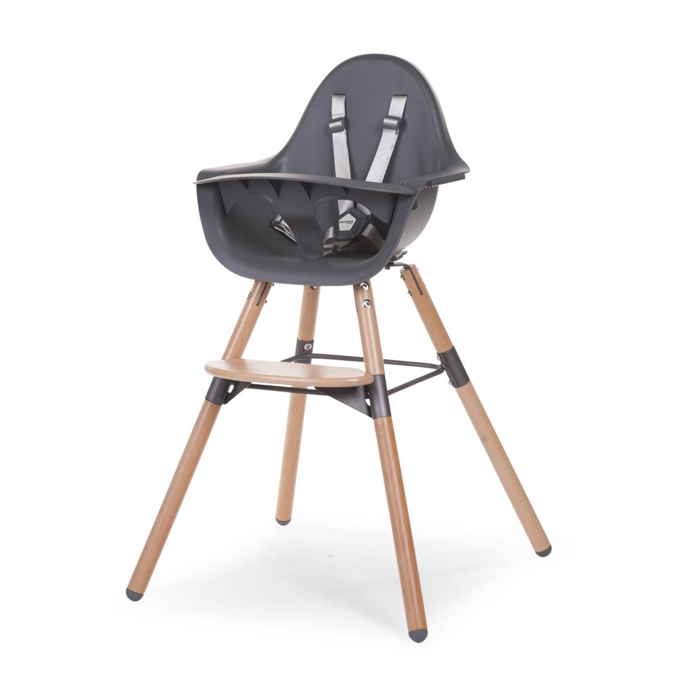 Chaise Haute Évolutive Réglable En Hauteur Anthracite (Childhome) - Couverture