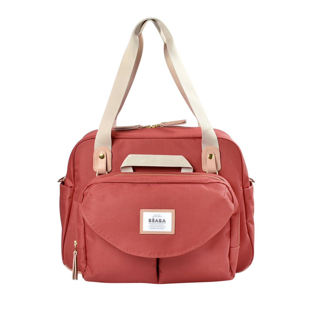 Sac À Langer Iconique Grand Volume 23 L Geneve Terracotta