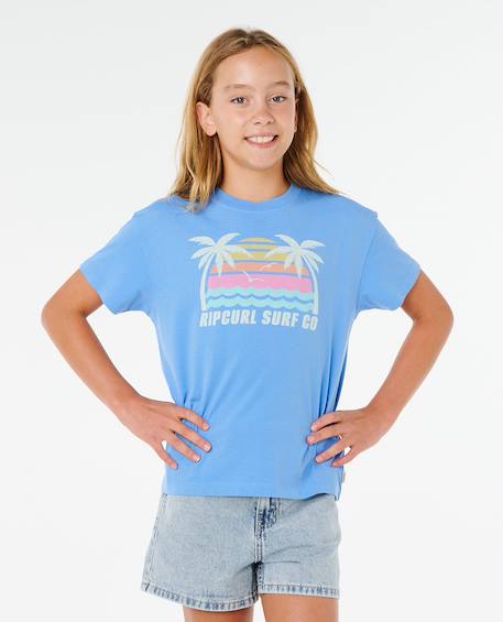 Fille-T-shirt malibu relaxed fille