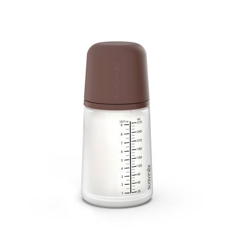 Suavinex - Biberon Anti-colique 270 Ml - Débit Moyen Caramel