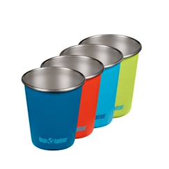 -Lot de 4 gobelets en inox 296 ml - dragon tails
