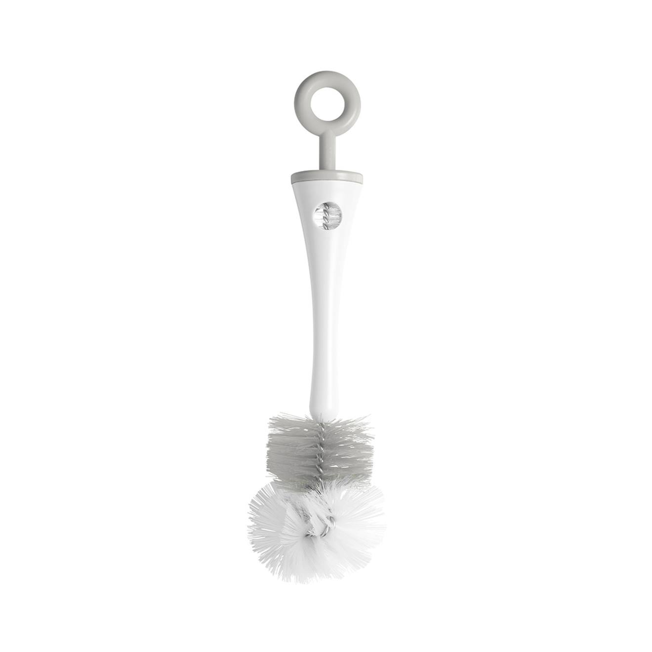 Goupillon 2 En 1 Compatible Tous Biberons Gris