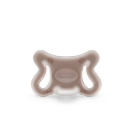 Suavinex - Sucette Zero.Zero avec tétine symétrique en silicone SX Pro Prématuré-2M Deep - Marron