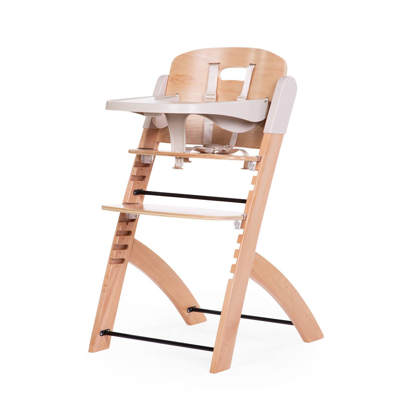 Chaise Évolutive Evosit + Tablette Naturel Beige - Childhome