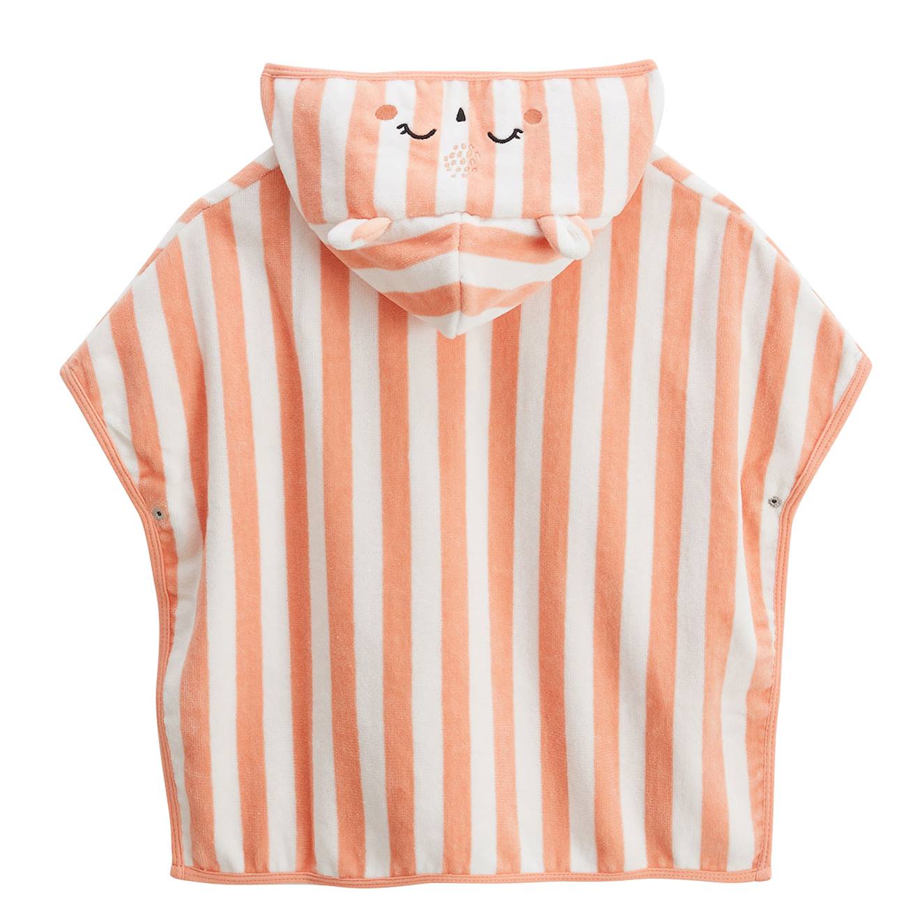 Poncho De Bain Bébé Honfleur Corail (Petit Beguin) - Image 2