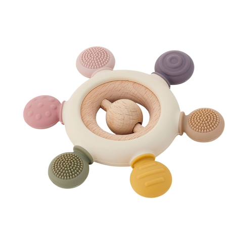 Tickit - Anneau De Dentition - Nude Multi-coloured