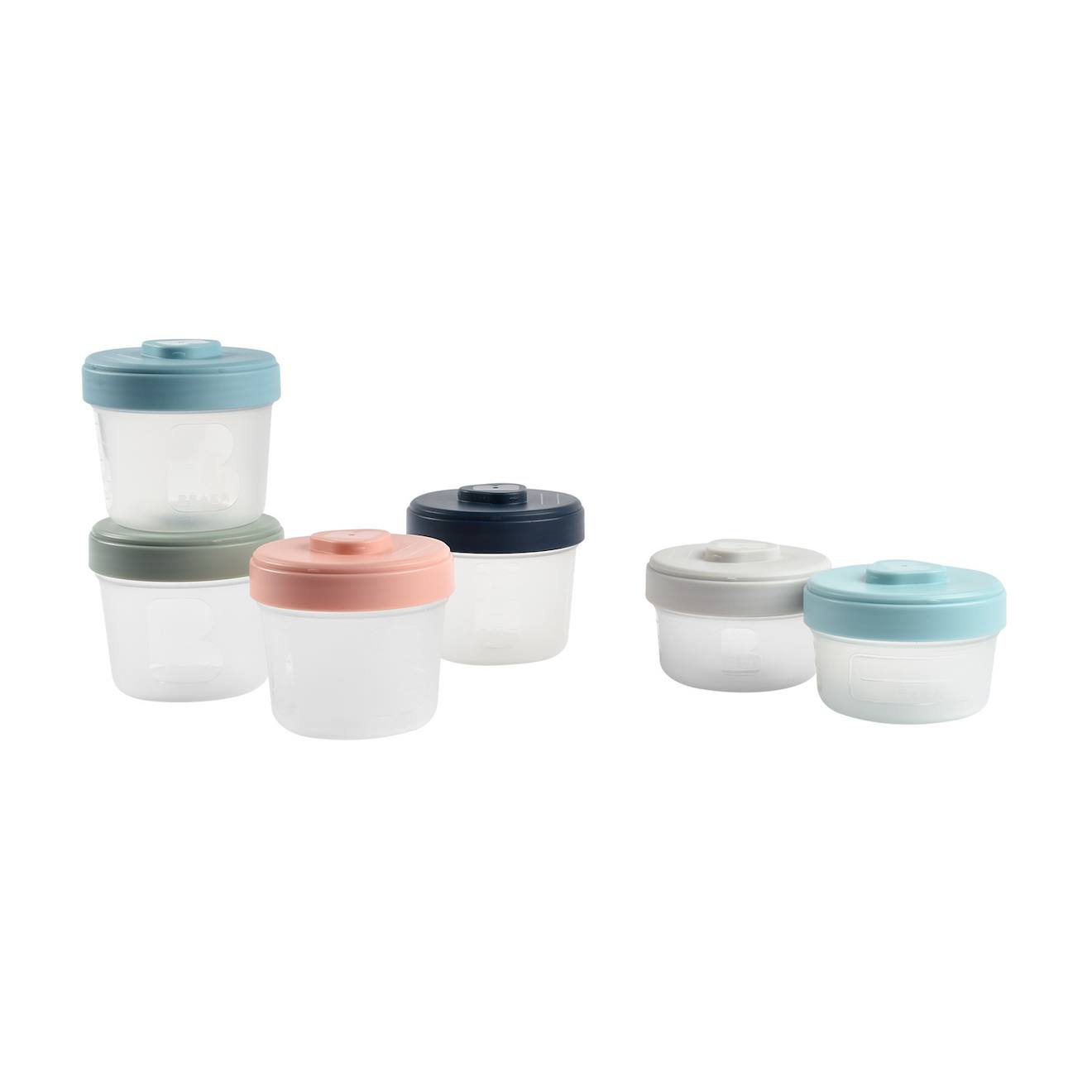 Lot De 6 Portions Clip 2ème Âge Assortiment Tempête/eucalyptus