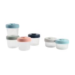 Puériculture-Repas-Lot de 6 portions clip 2ème âge assortiment