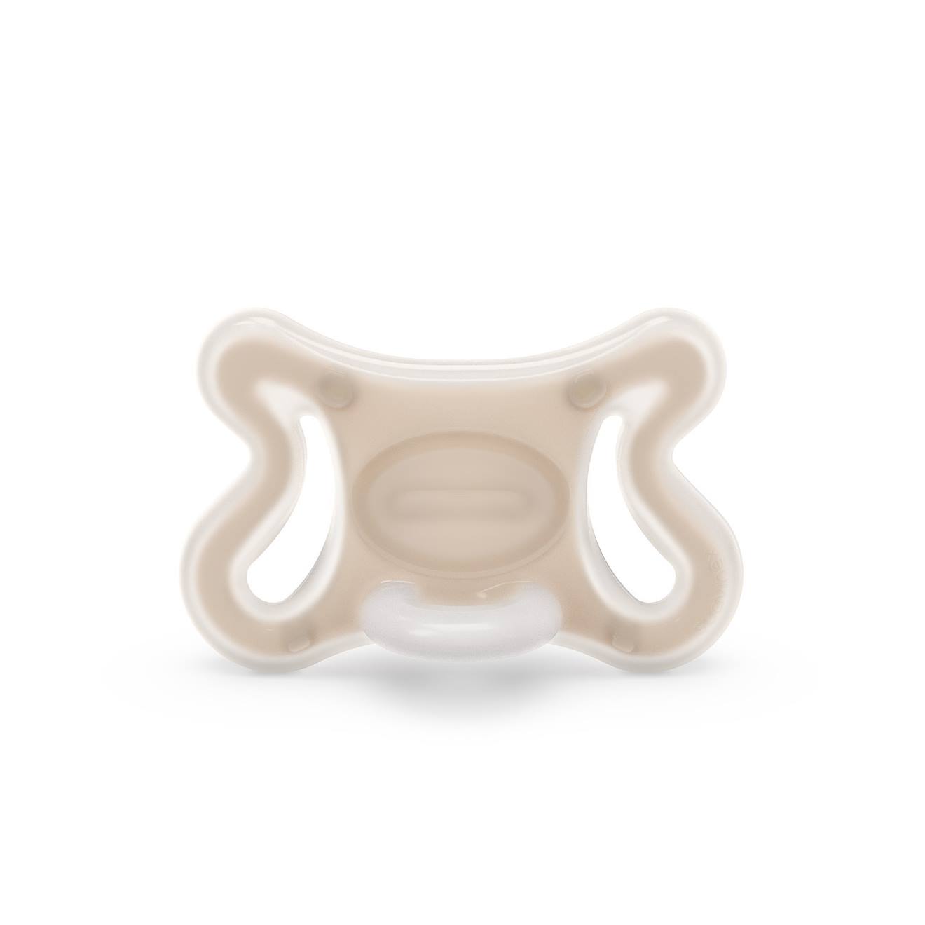 Sucette Symétrique Zero.zero Beige Clair (Suavinex) - Couverture