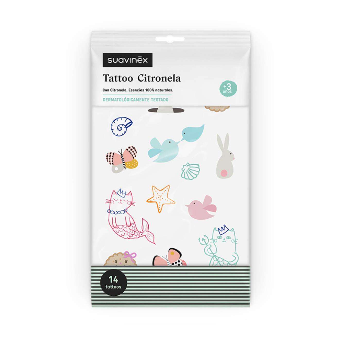Tattoos À La Citronnelle Multicolore