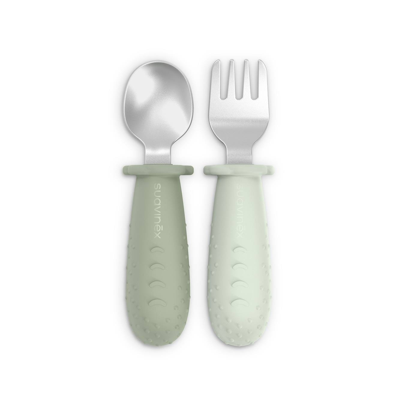 Set Couverts D?apprentissage Vert (Suavinex) - Couverture