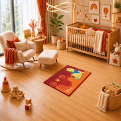 Tapis enfant  motif animaux lyn48 winnie f  - vertbaudet enfant