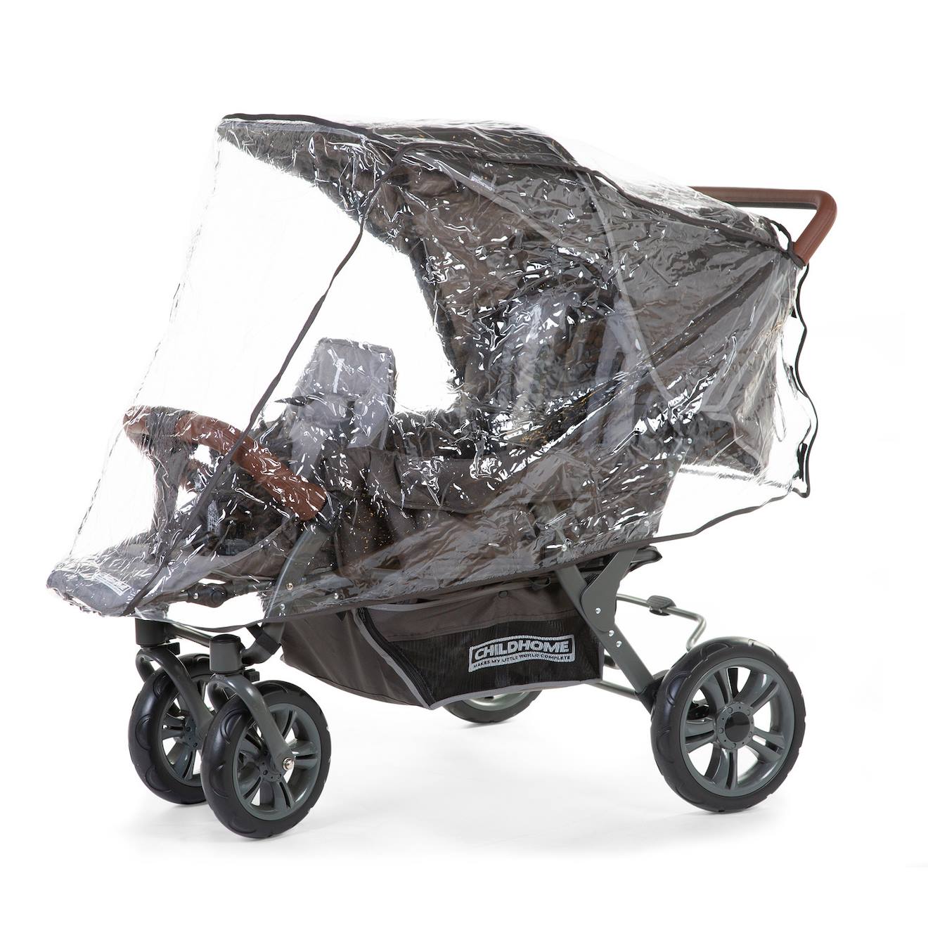 Accessoire Poussette Housse De Pluie Triplet Anthracite