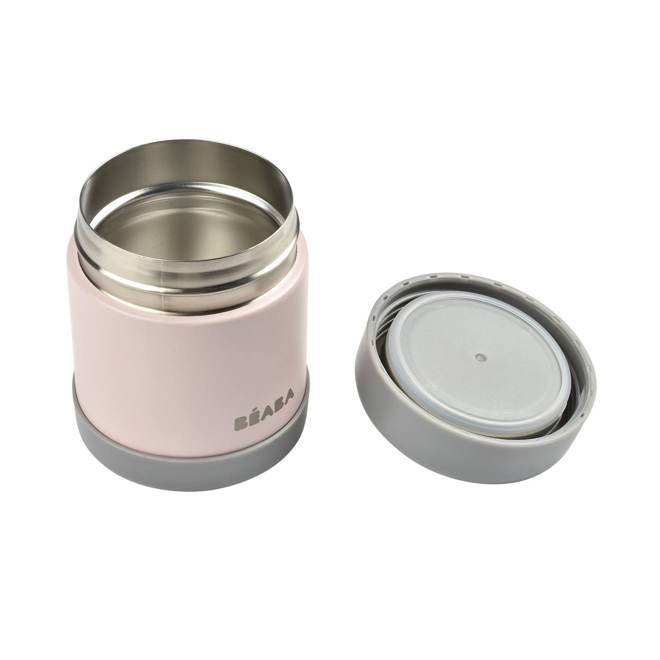 Portion Inox Isotherme 300 Ml Rose Clair (Béaba) - Image 2