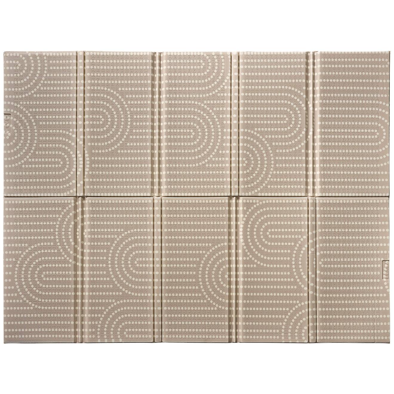 Tapis De Motricité Réversible Arcs Beiges (Béaba) - Couverture