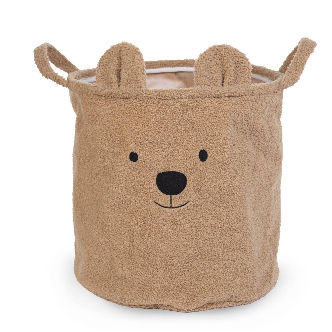 Panier De Rangement 40x40x40 Cm Teddy Neutre