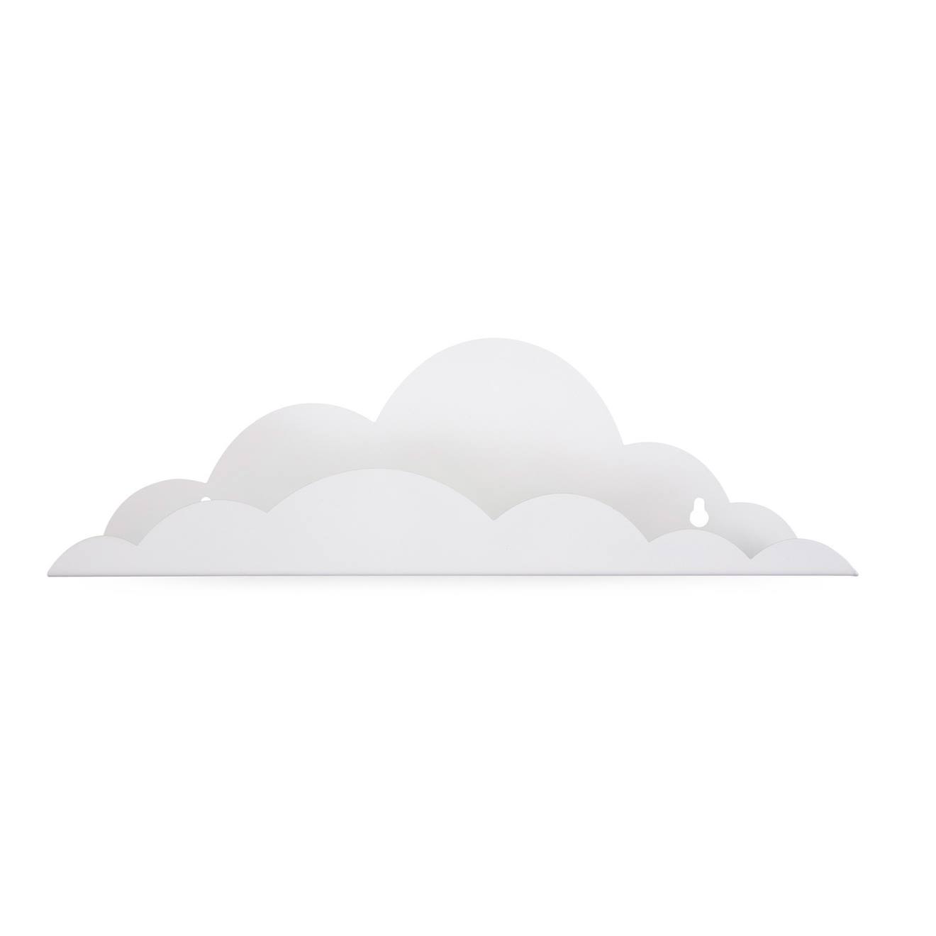 Etagère Murale Nuage Métal Blanc (Childhome) - Couverture