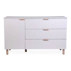 Puériculture-Commode à langer 3 tiroirs