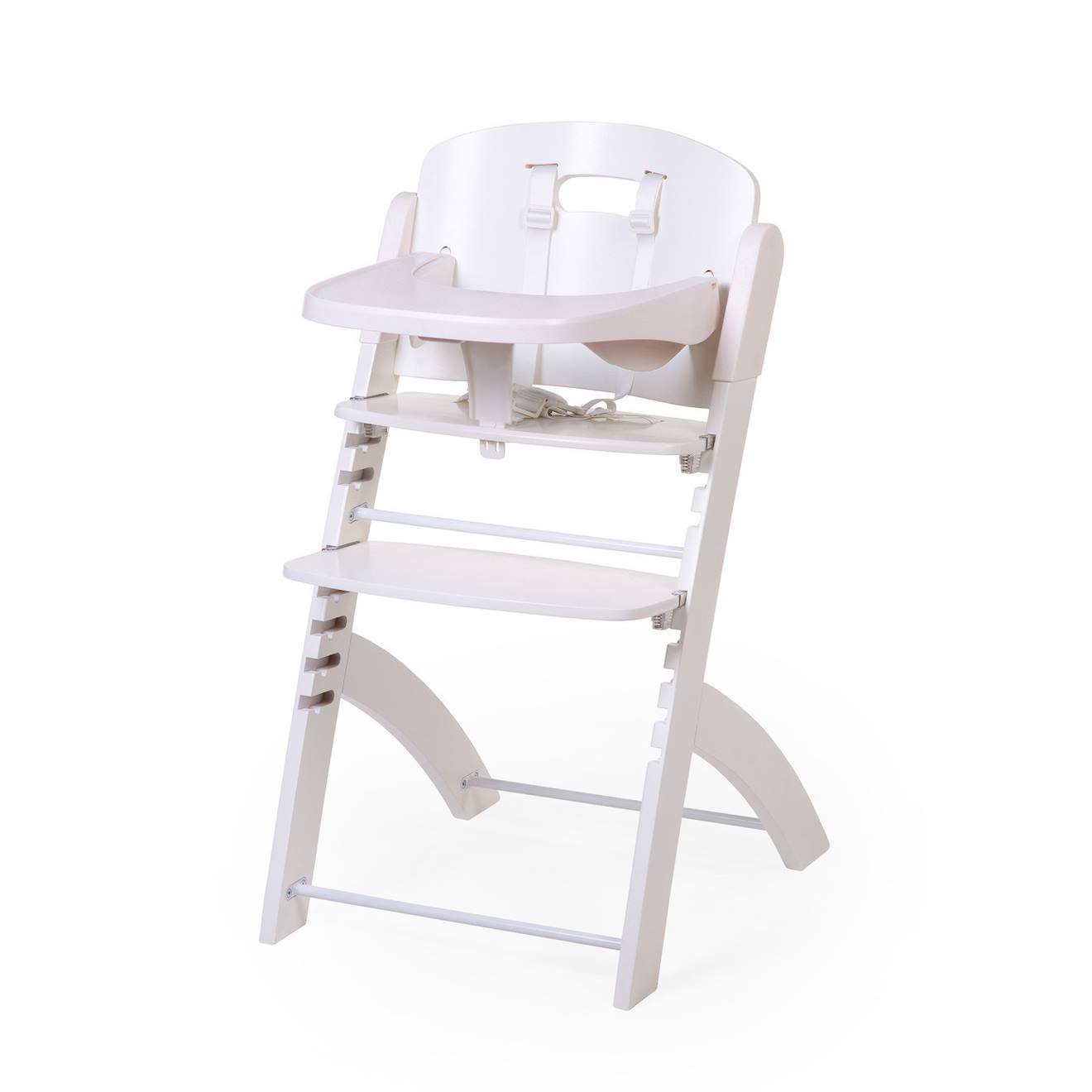 Chaise Haute Évolutive + Tablette Evosit Blanc