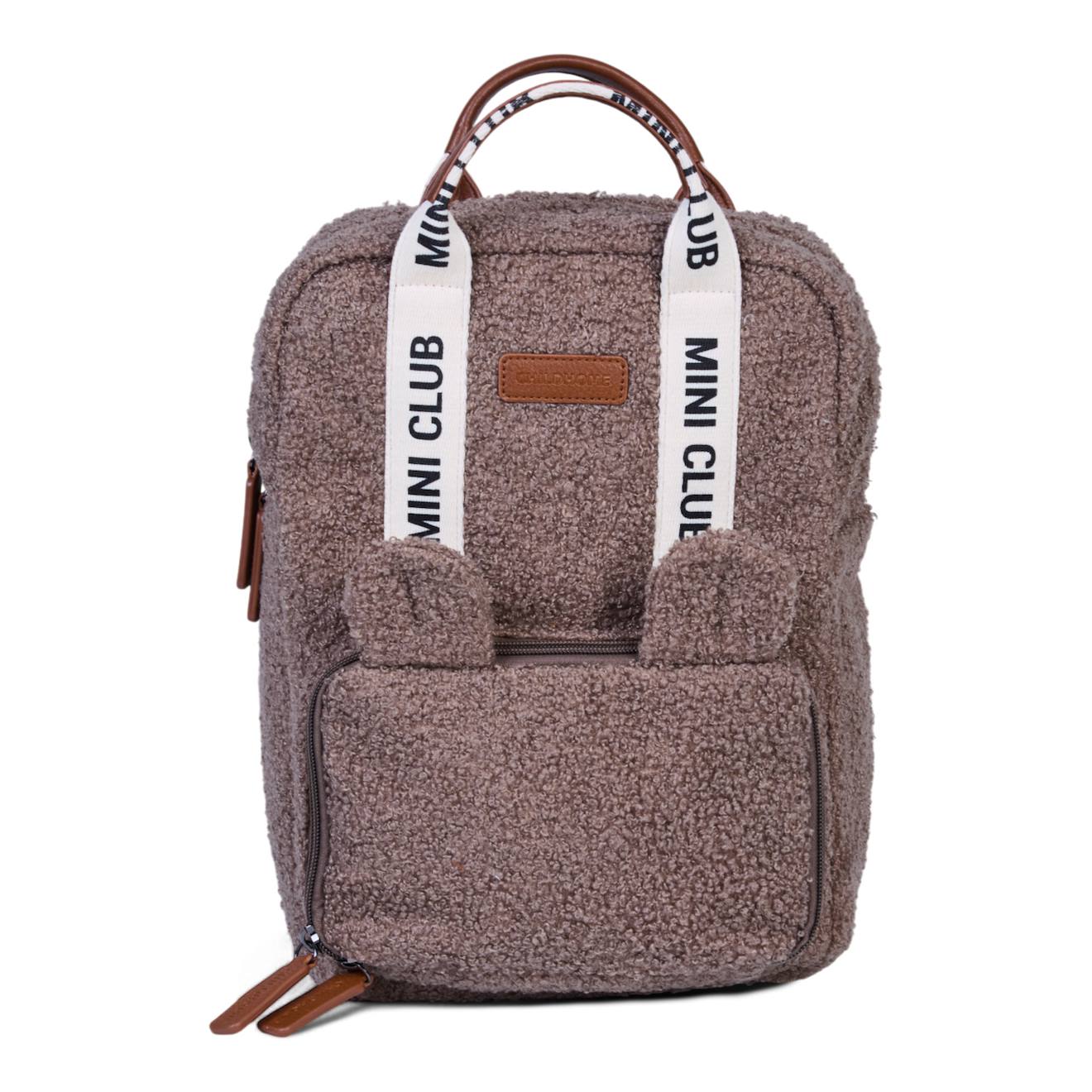 Sac À Dos Enfant Mini Club Signature Marron Doux