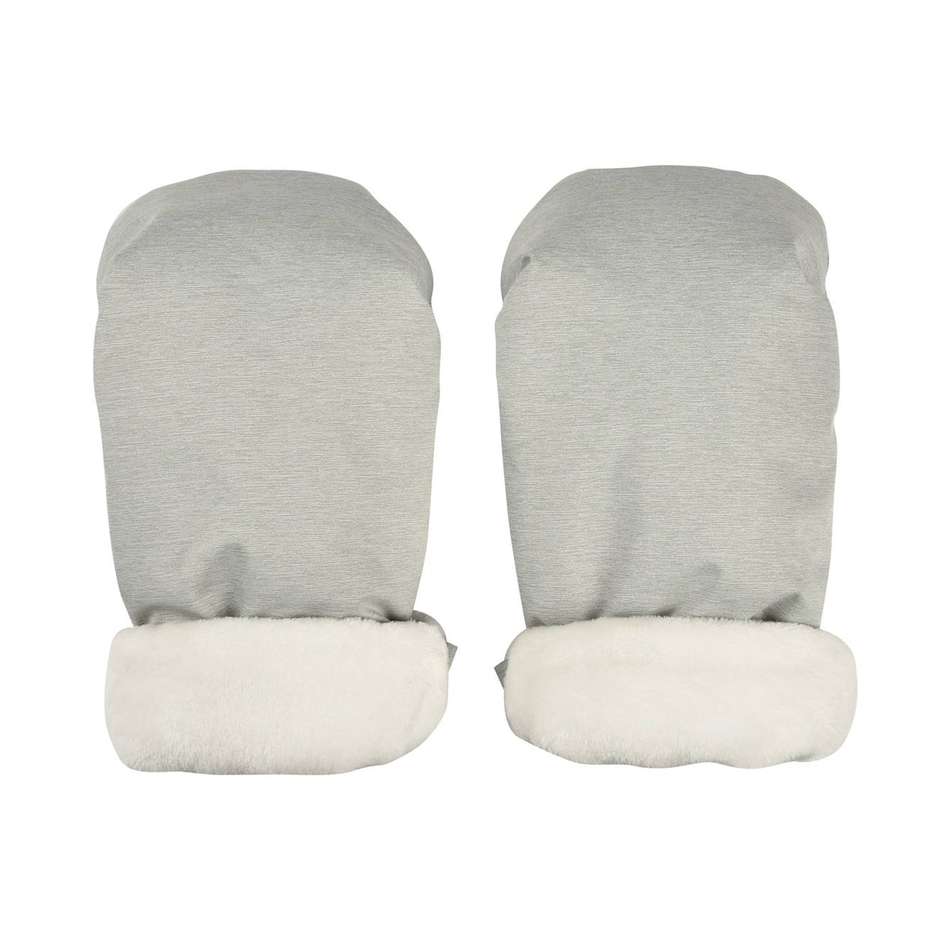 Moufles Pour Poussette Universelles Gris Chiné
