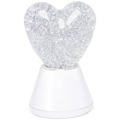 Veilleuse enfant rgb à paillettes cœur  - vertbaudet enfant