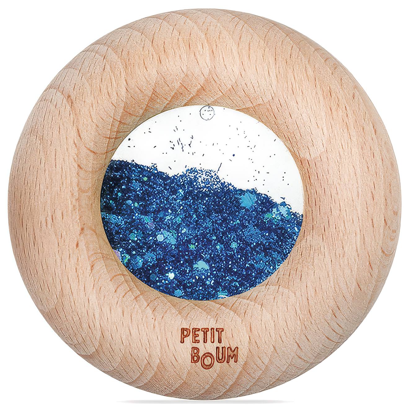 Hochet Sensoriel Donut Calme Bleu