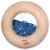 Hochet sensoriel donut calme Bleu+Jaune+Orange+Rose+Rouge+Turquoise+Vert+Violet 1 - vertbaudet enfant 