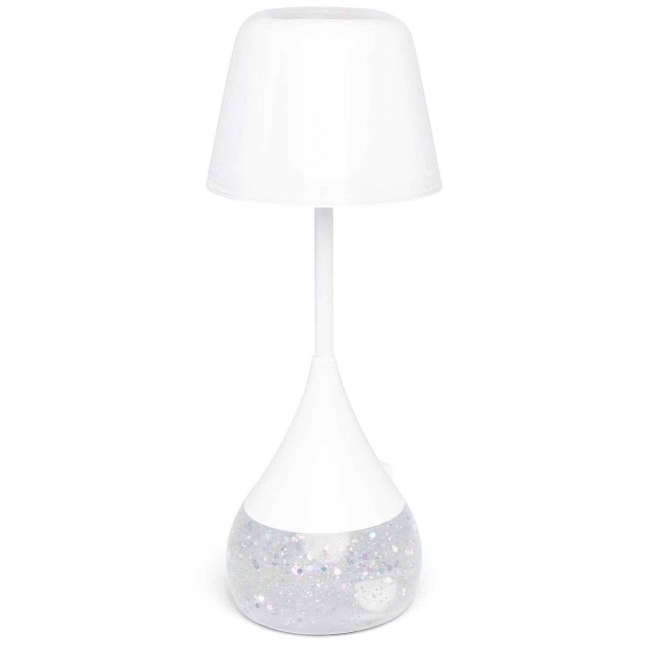 Veilleuse Enfant Rgb À Paillettes Goutte Magique Blanc Veilleuse Enfant Rgb À Paillettes Goutte Magique Blanc