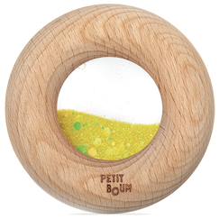 Jouet-Premier âge-Hochet sensoriel donut calme