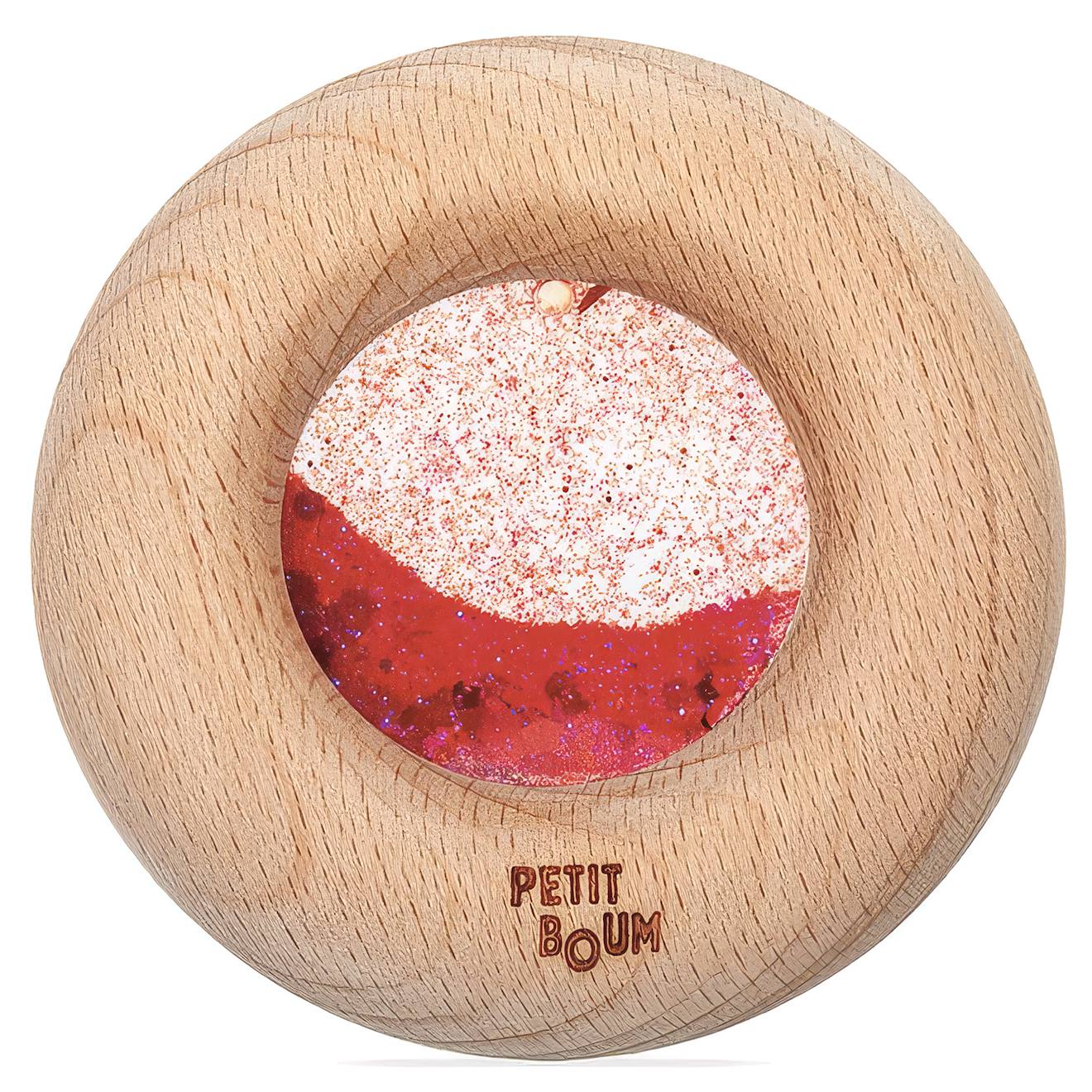 Hochet Sensoriel Donut Calme Rouge