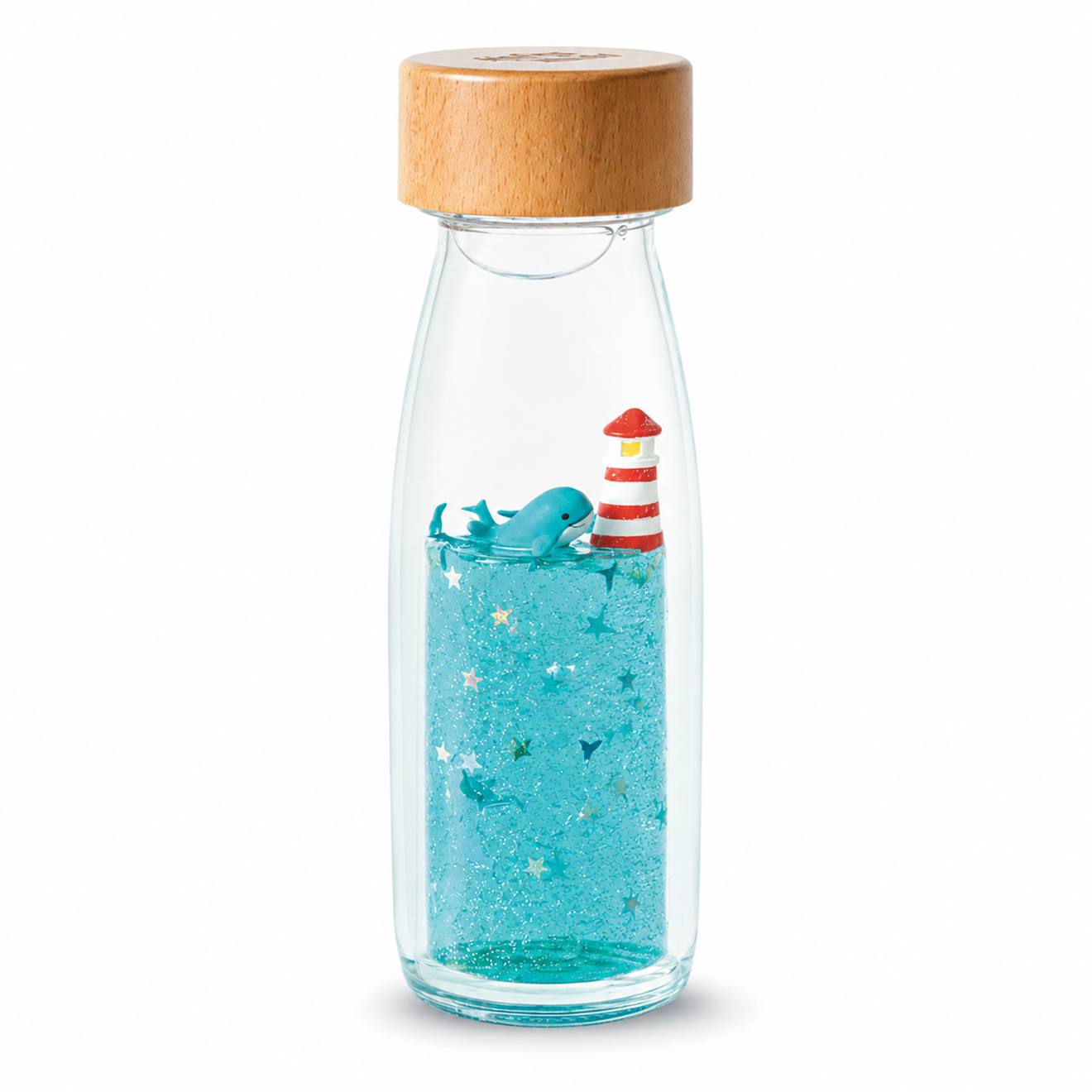 Bouteille Sensorielle Move Baleine Bleu, Baleine