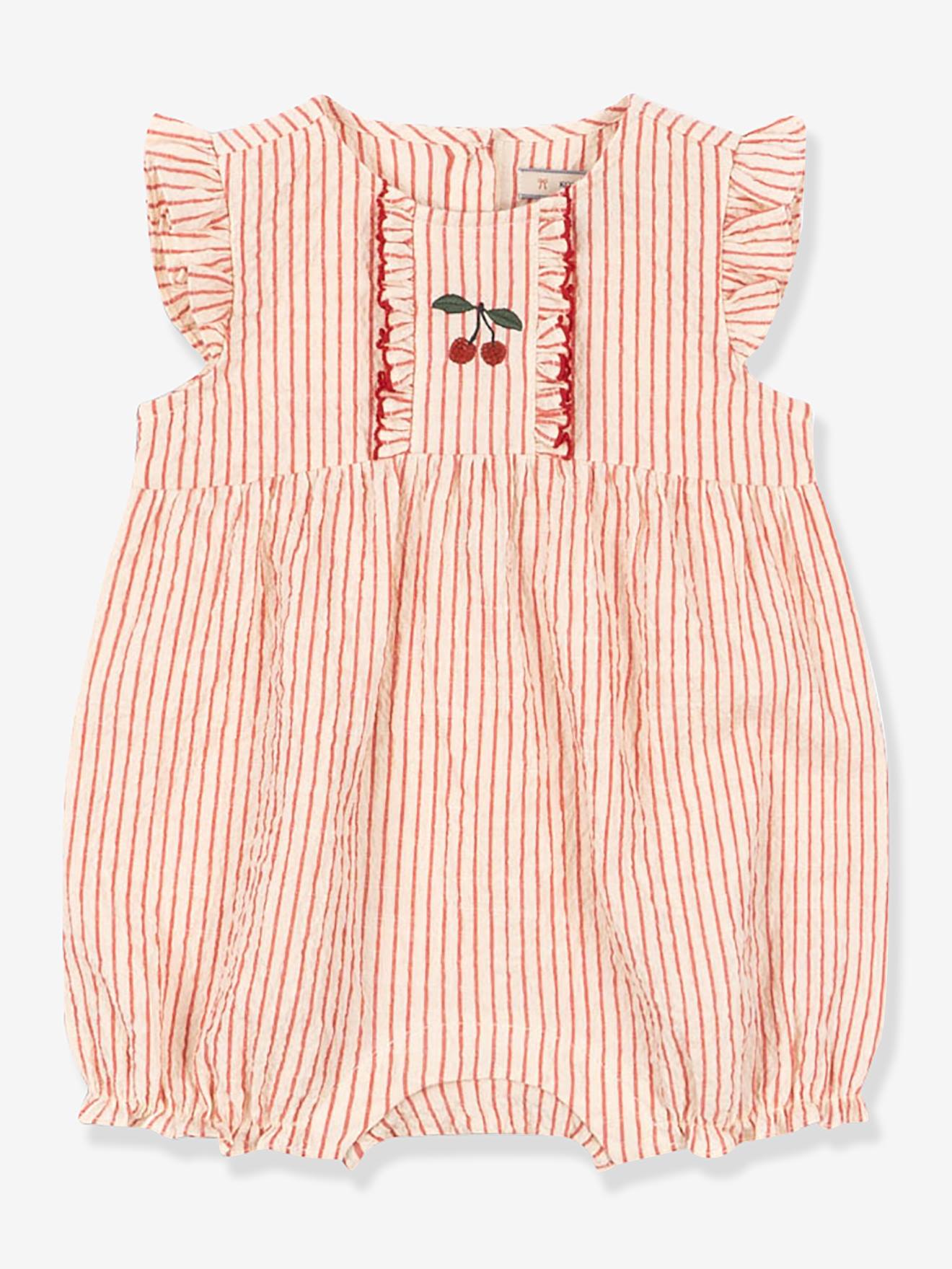 Barboteuse Ellie Frill rose