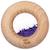 Hochet sensoriel donut calme Bleu+Jaune+Orange+Rose+Rouge+Turquoise+Vert+Violet 27 - vertbaudet enfant 