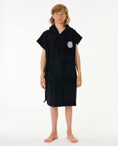 Poncho serviette à capuche enfant logo  - vertbaudet enfant