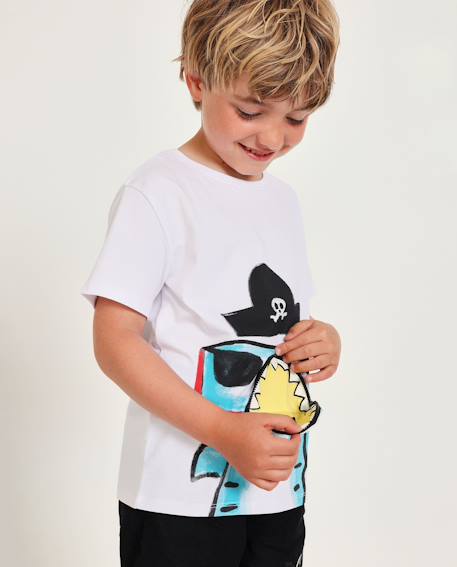 T-shirt en maille pour garçon d’inspiration pirate  - vertbaudet enfant
