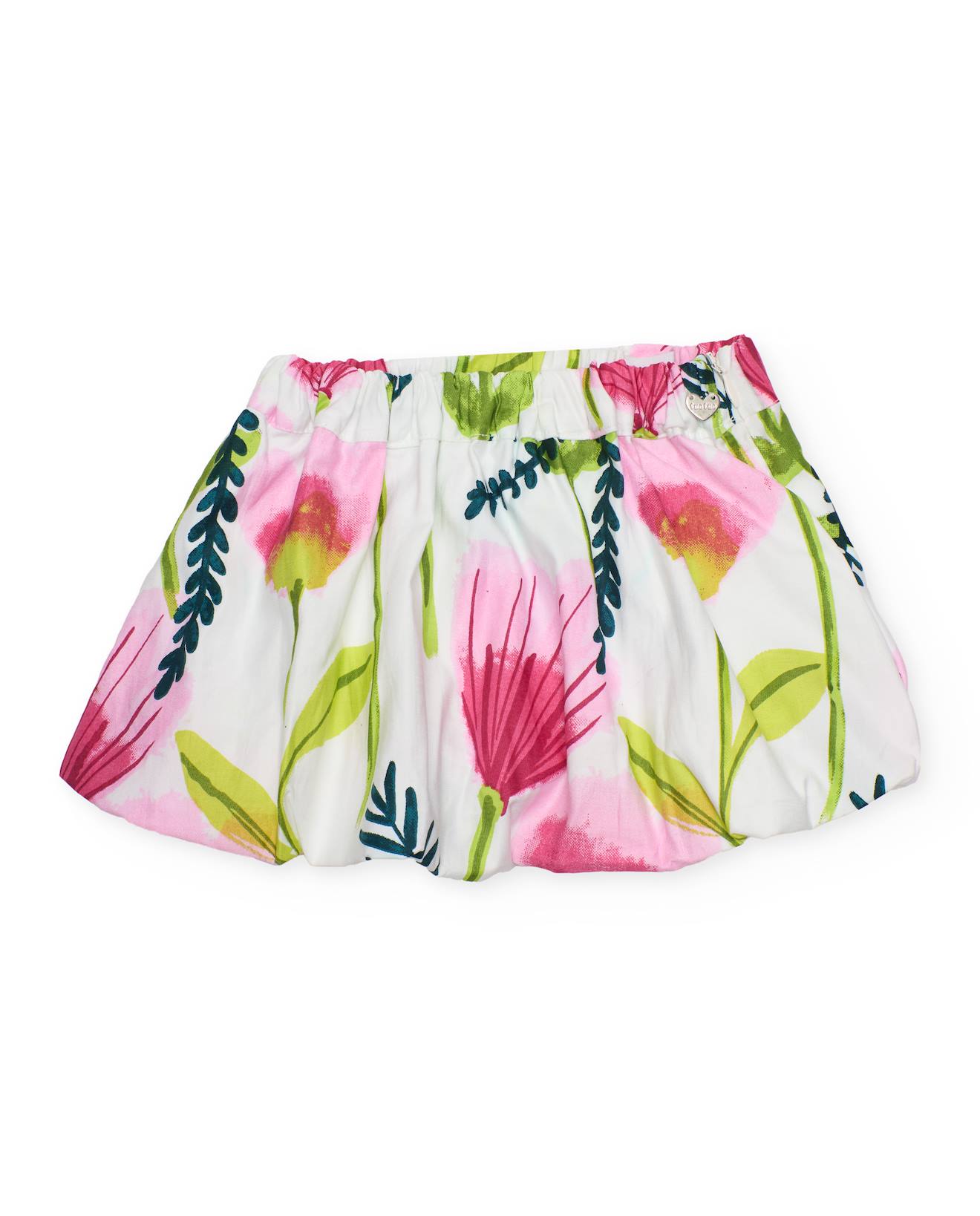 Jupe Pour Fille En Toile Avec Motif Floral Blanc 25 €