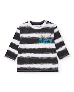 T-shirt en maille pour garçon avec motif pirate  - vertbaudet enfant