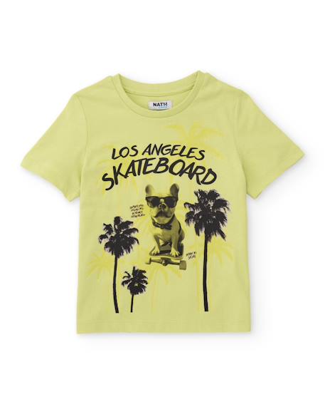 Garçon-T-shirt garçon en maille de style californien