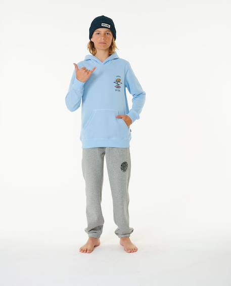 Pantalon de survêtement icons of surf enfant Grey marle+Lagune bleue+Noir+Sable kaki 3 - vertbaudet enfant 