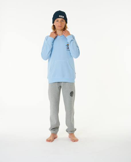 Pantalon de survêtement icons of surf enfant Grey marle+Lagune bleue+Noir+Sable kaki 4 - vertbaudet enfant 