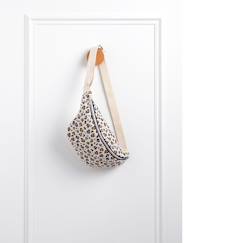-Sac banane en gaze de coton imprimé léopard