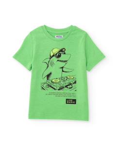 Garçon-T-shirt, polo, sous-pull-T-shirt garçon en maille avec requin dj