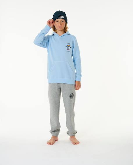 Pantalon de survêtement icons of surf enfant Grey marle+Lagune bleue+Noir+Sable kaki 5 - vertbaudet enfant 
