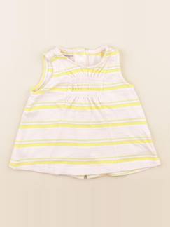 Seconde main-Fille-T-shirt, sous pull-Débardeur - 3 mois