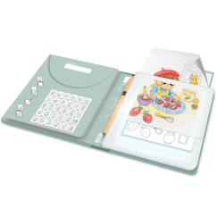 Jouet-Tablette lumineuse avec dessins à décalquer kidydraw meli-melo